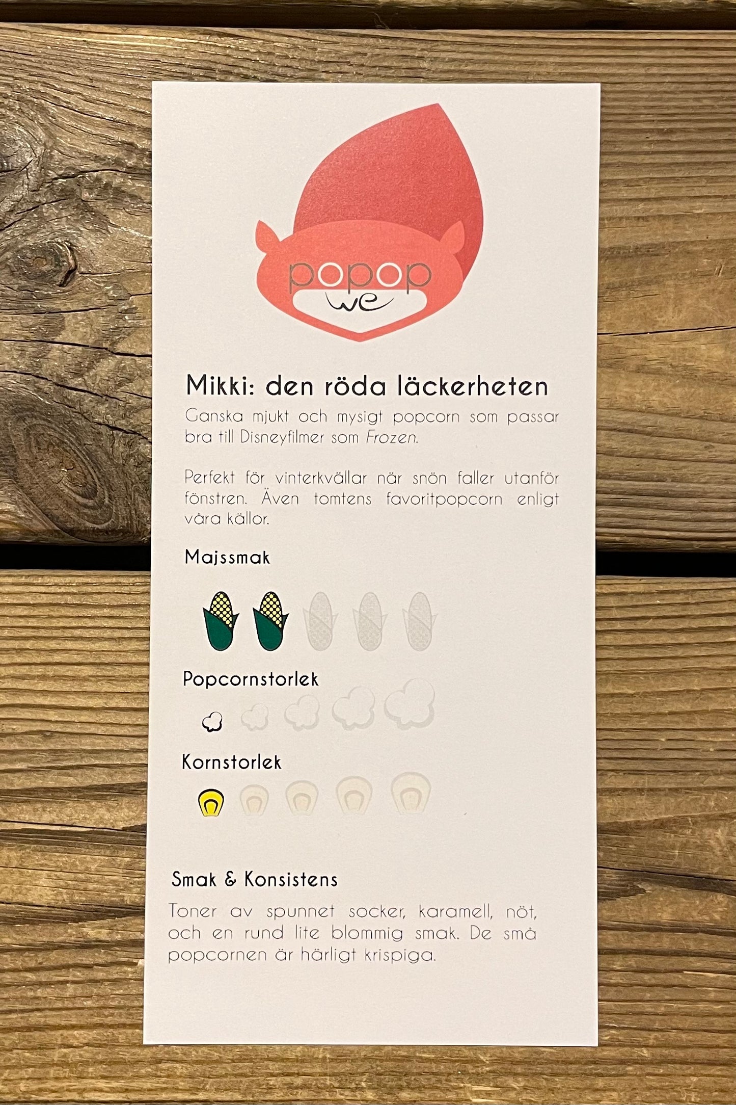 Wepopop 100g Mikki
