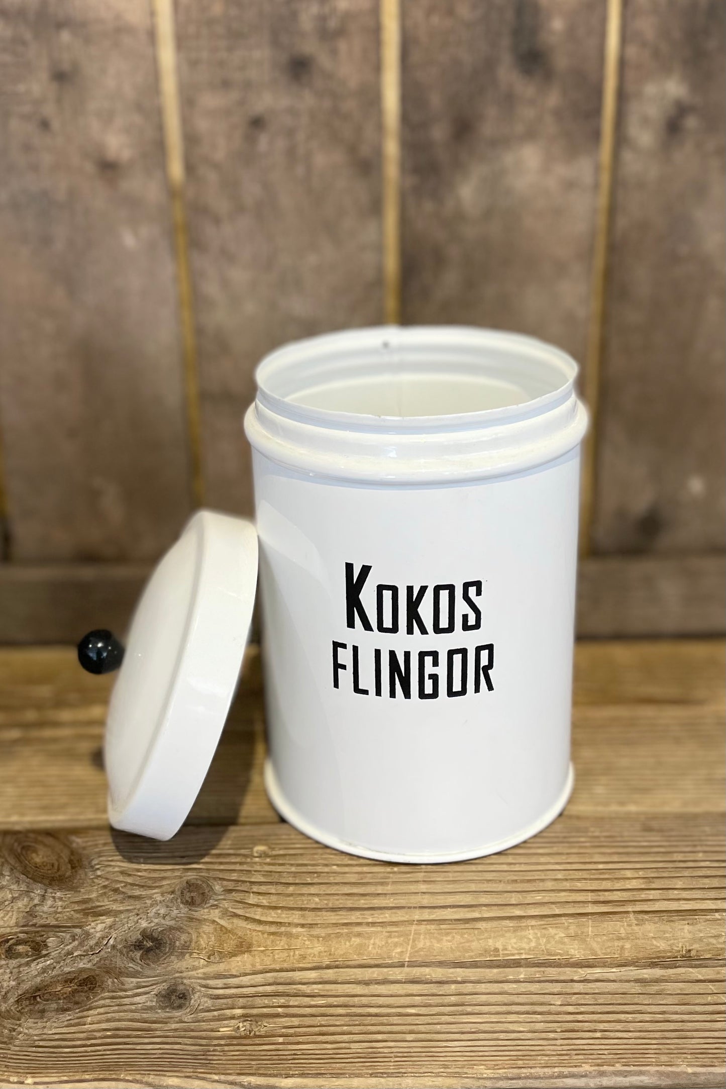 Emaljburk Kokosflingor