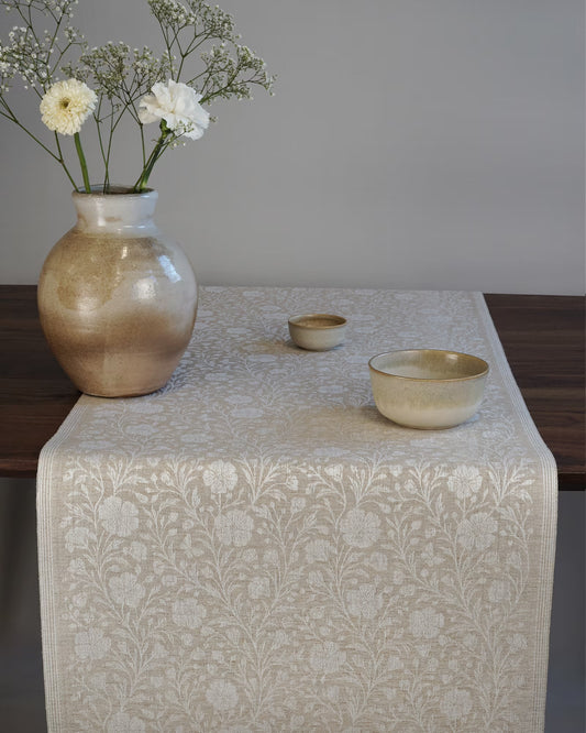 Blååker löpare Oblekt - Hanna Wendelbo - 50*150 cm