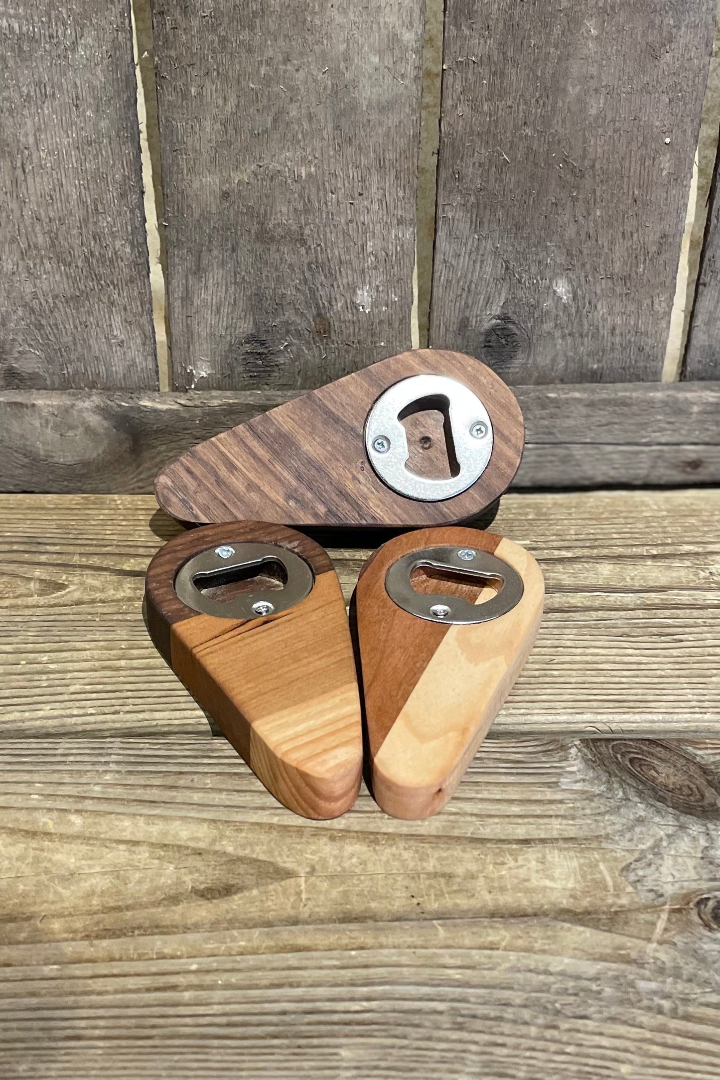 Handgjord kapsylöppnare