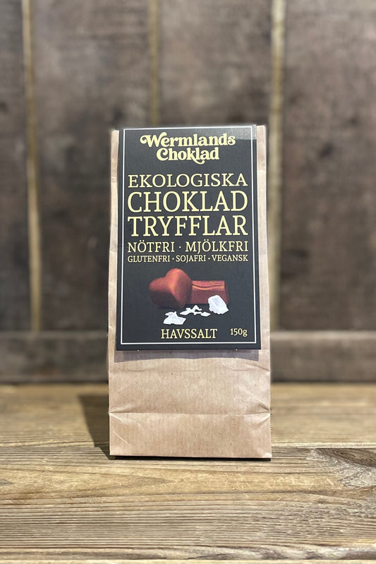 Ekologiska Chokladtryfflar Havssalt