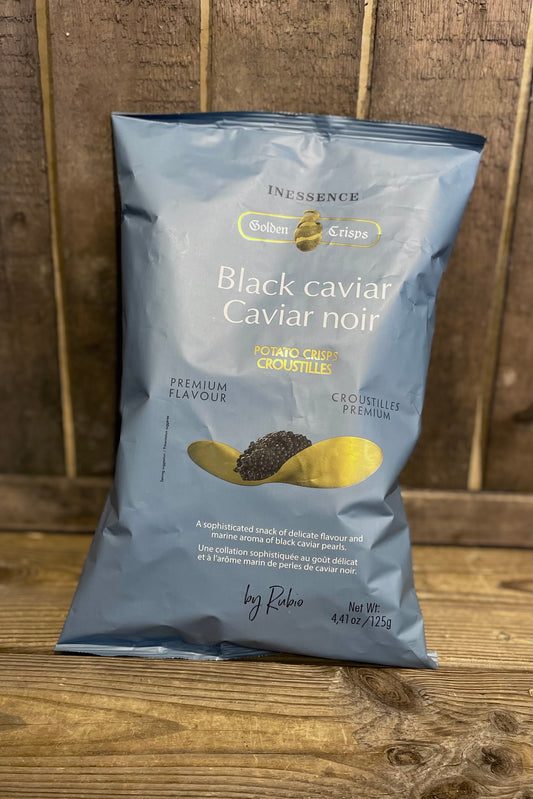 Black caviar Potatischips