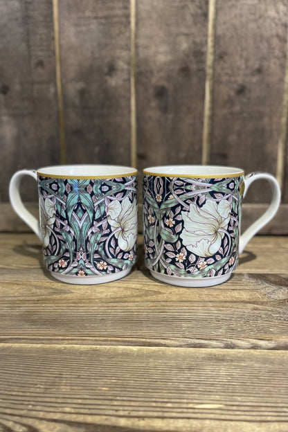 William Morris Pimpernel mugg 2-pack