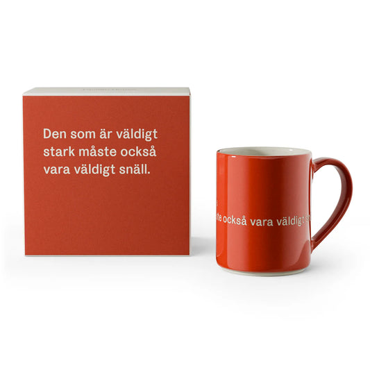 Astrid Lindgren Mugg - Den som är väldigt stark