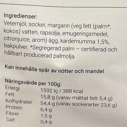 Skorpor Kardemumma