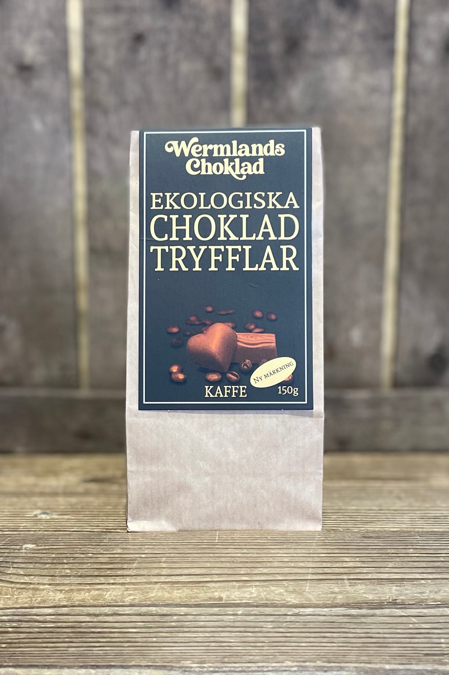 Chokladtryfflar Kaffe