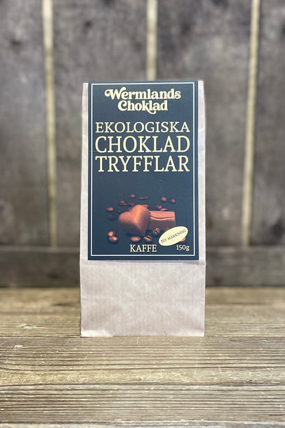 Chokladtryfflar Kaffe