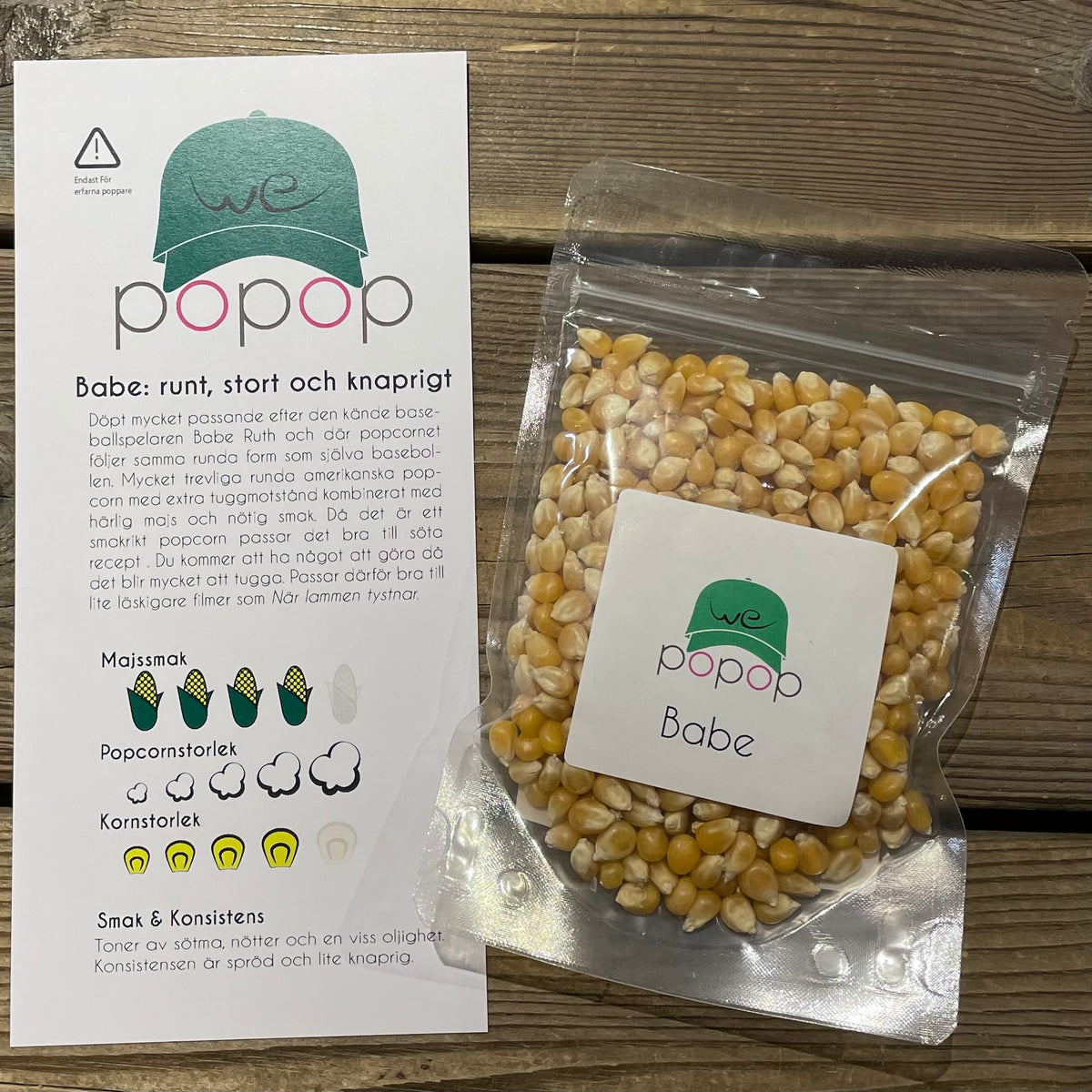 Popcorn 100g