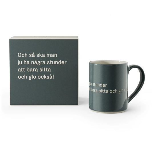 Astrid Lindgren Mugg - Och så ska man ju ha några stunder