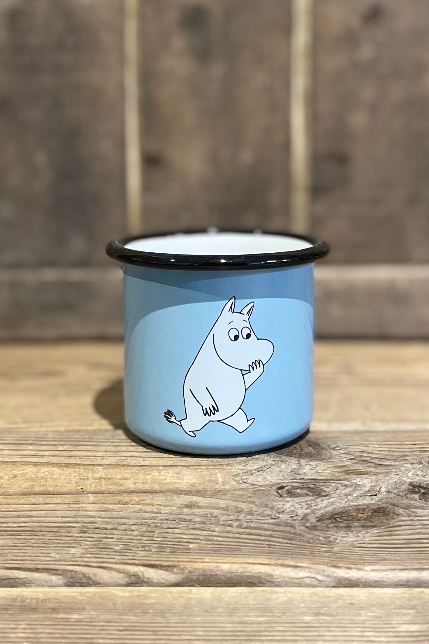 Mumin Emaljmugg