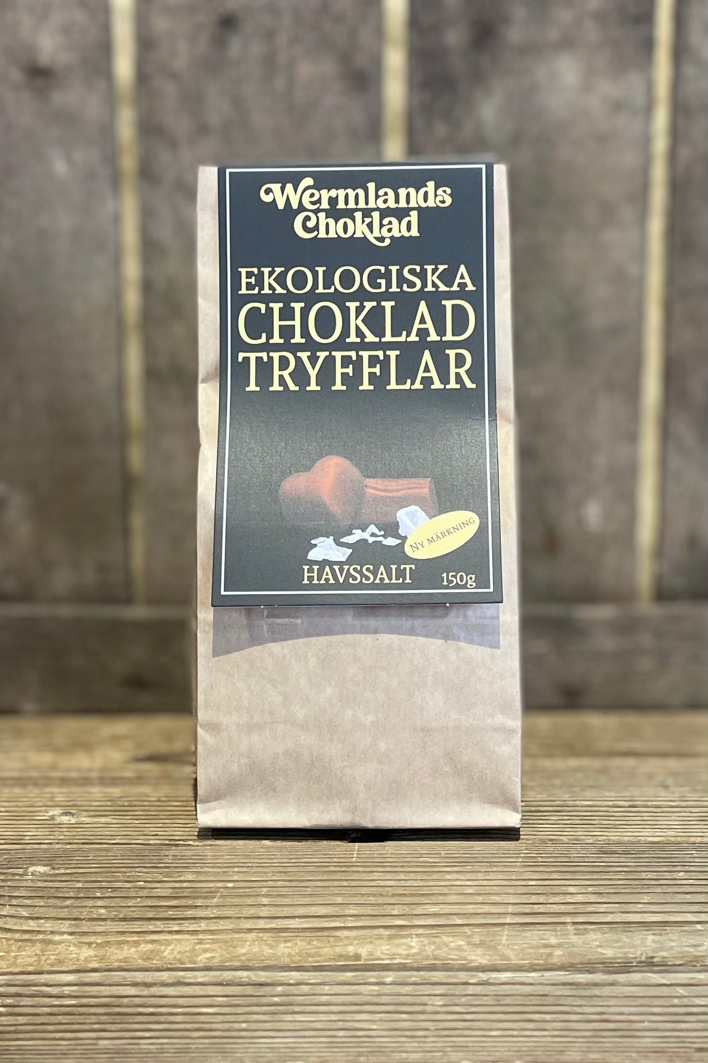 Chokladtryfflar Havssalt