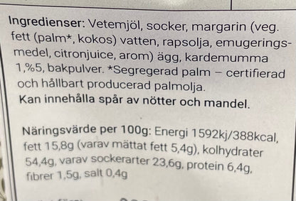 Skorpor Kardemumma