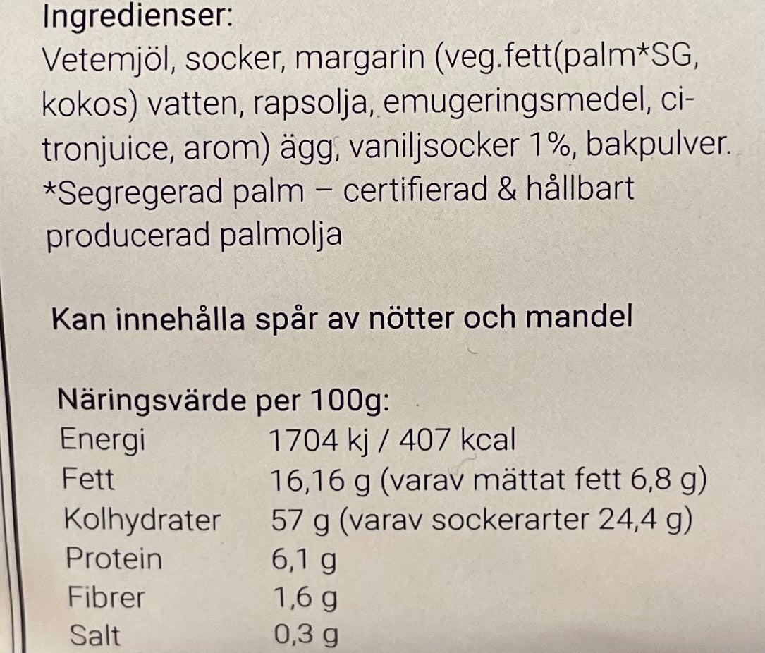 Skorpor Vanilj