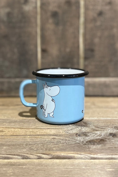 Mumin Emaljmugg