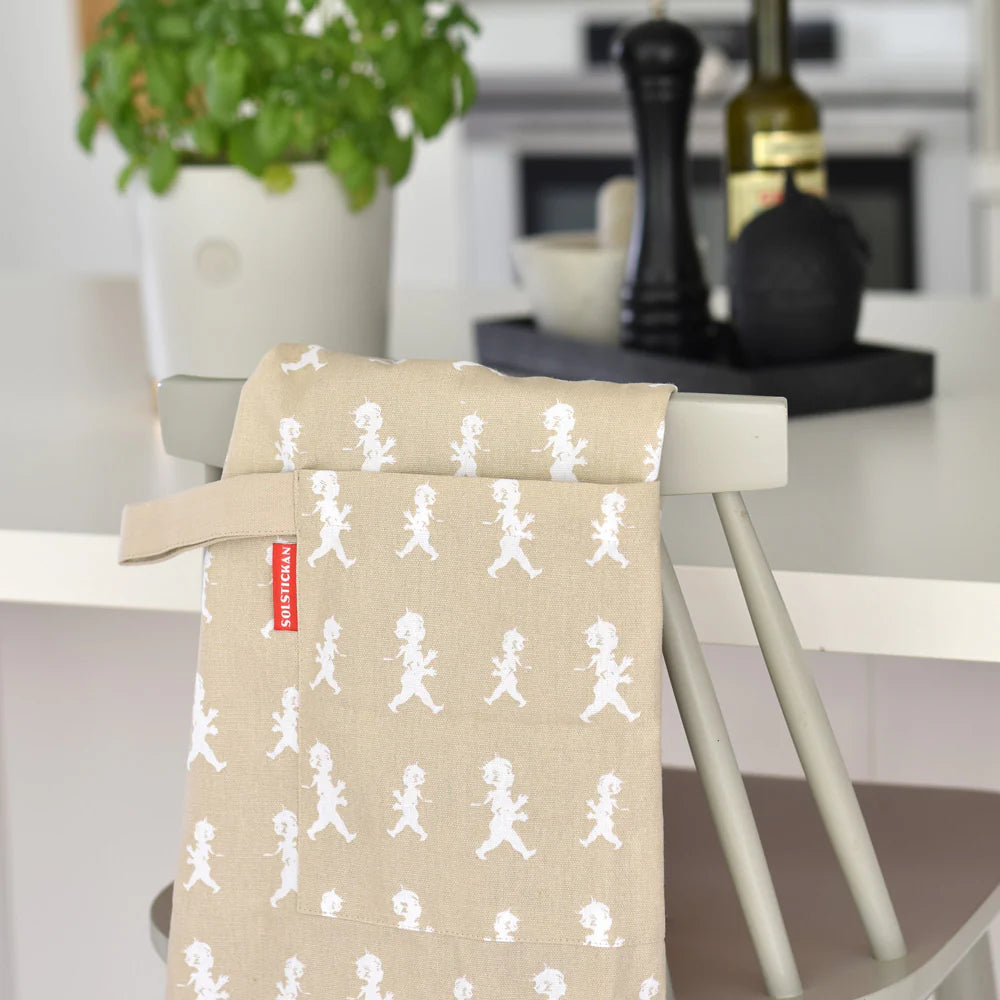 Förkläde Beige